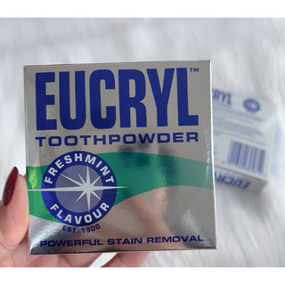 Bột tẩy trắng răng Eucryl Toothpowder 50 gam