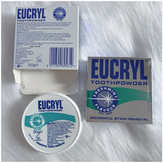 Bột tẩy trắng răng Eucryl Toothpowder 50 gam