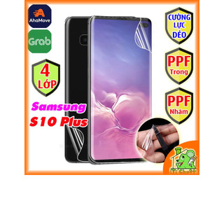 Miếng dán dẻo ppf full màn hình mặt trước cho samsung galaxy s10/ s10+/ s10 5g full màn hình chống xước