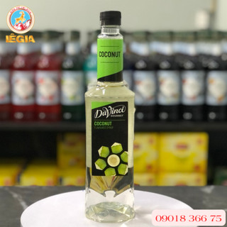 SYRUP DAVINCI DỪA - COCONUT DAVINCI GOURMET SYRUP