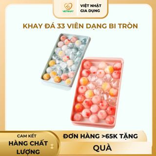 Khay đá 33 viên dạng bi tròn AS.WEI - Khay đá làm thạch viên đẹp