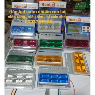 Đèn led sườn chống nước 12v - 24v run lai ,đèn ốp sườn xe tải, xe khách chuẩn Run lai 5006 CỰC ĐẸP siêu bền 6 màu