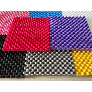 Mút tiêu âm trứng gà dầy tấm 50cm*50cm dầy 5cm ko có keo