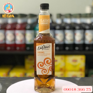 SYRUP DAVINCI CARAMEL 750ML