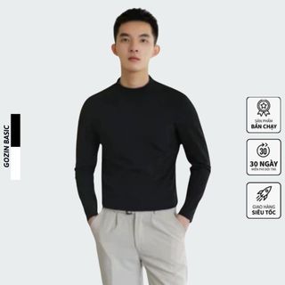 Áo giữ nhiệt nam GOZIN BASIC thu đông siêu ấm, thoáng khí -JA06