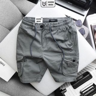 Quần short kaki nam cao cấp GOZIN BASIC phiên bản nâng cấp vải dầy dặn -JA01
