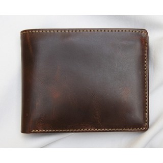 Ví Da Bò Thật Ví Nam Kiểu ngang thiết kế đơn giản tinh tế Tặng Kèm Hộp - nhatmymy98 | LT04