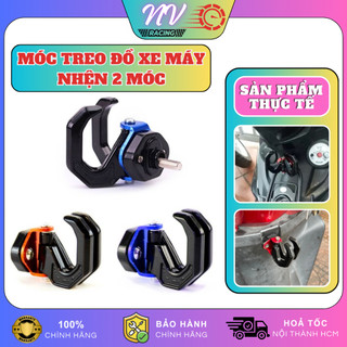 Móc treo đồ xe máy Mẫu Nhện xoay 180 độ dùng cho xe như Wave, Dream, Sirius, Winner, Ex 150, Ex155..