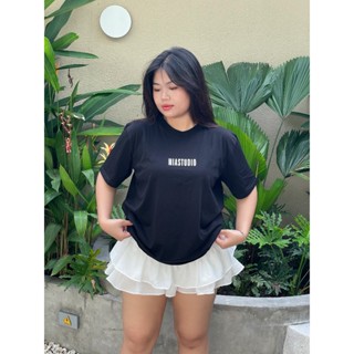    FORM BOXY   Áo Thun BOXY In cao thành MIASTUDIO Cổ Tròn Cotton 100% bigszie 90kg 