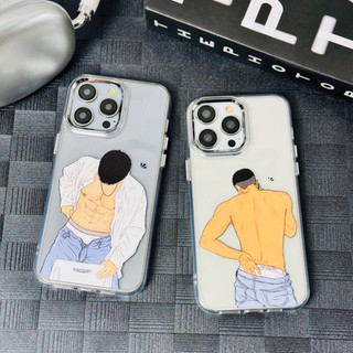 Ốp lưng dẻo trong in hình boy khoe body