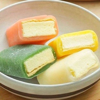 Bánh bông lan mochi phu thê dâu/xoài/sữa/matcha thơm ngon