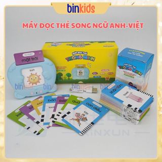 Máy Đọc Thẻ Tiếng Anh, Máy đọc thẻ Flashcard Song Ngữ Anh _ tiếng anh giáo dục sớm cho bé loại 1, 224 từ vựng