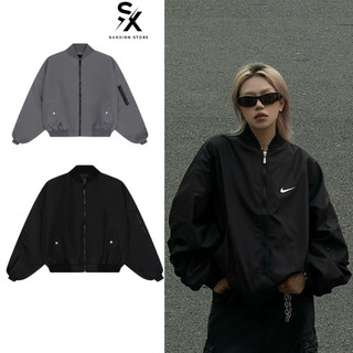 Áo khoác dù 2 lớp nam nữ unisex chống nắng cản gió form rộng hàn quốc cá tính - SXAKA73