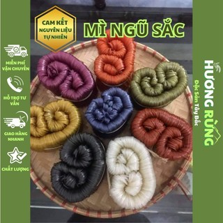 Mì gạo chũ ngũ sắc, mì chũ rau củ ngũ sắc đặc sản tây bắc tốt cho người ăn kiêng, tiểu đường, tập guym