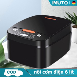 IMUTO Nồi Cơm Điện Gia Đình Đa Năng 6L Dày Nồi Bên Trong Chống Dính Nồi Bên Trong Công Suất Lớn Nồi Cơm Điện Tử