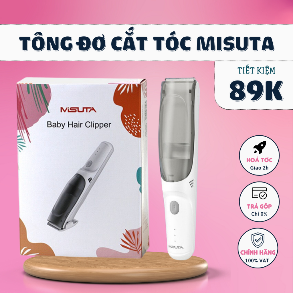 Tông đơ trẻ em, tông đơ cắt tóc cho bé tiếng ồn thấp Misuta chấn viền ...