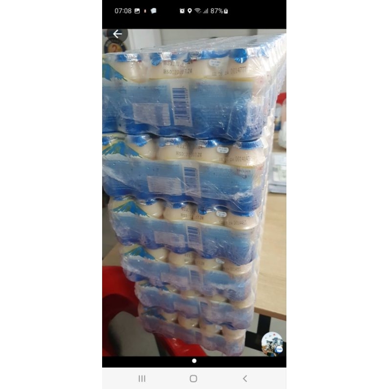 yakult sữa lên men đào