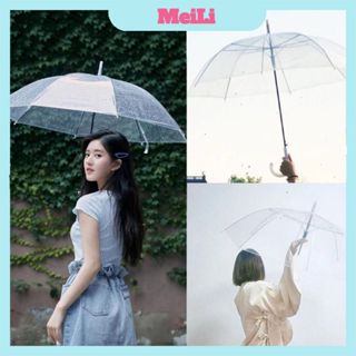 Ô cầm tay trong suốt gấp gọn - Dù trong suốt cao cấp chắn chắn độ bền cao che mưa thời trang tiện lợi.(tuyển sỉ)