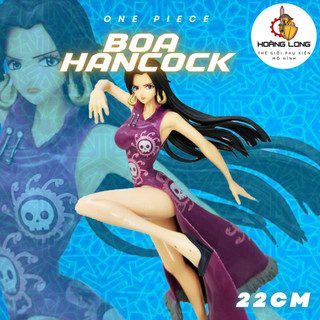Mô hình boa hancock 22cm, figure One Piece, quà tặng Sưu tầm Độc đáo, trang trí PC, bàn làm việc (phụ kiện Hoàng Long)