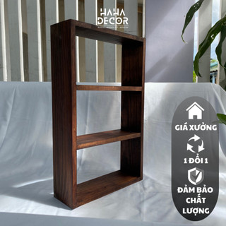 Kệ gia vị nhà bếp, kệ để giấy nhà vệ sinh gỗ thông mỹ nhiều màu KGTT04