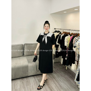 Váy nỉ umi kèm khăn 3D