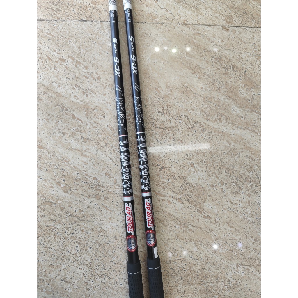 Cán gậy golf cũ - Shaft 5Wood Tour AD XC-6 Flex S Demo Đen (có adapter) cũ Secondhand - 2ND-6498