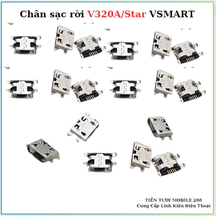 Chân sạc rời vsmart Star/V320A
