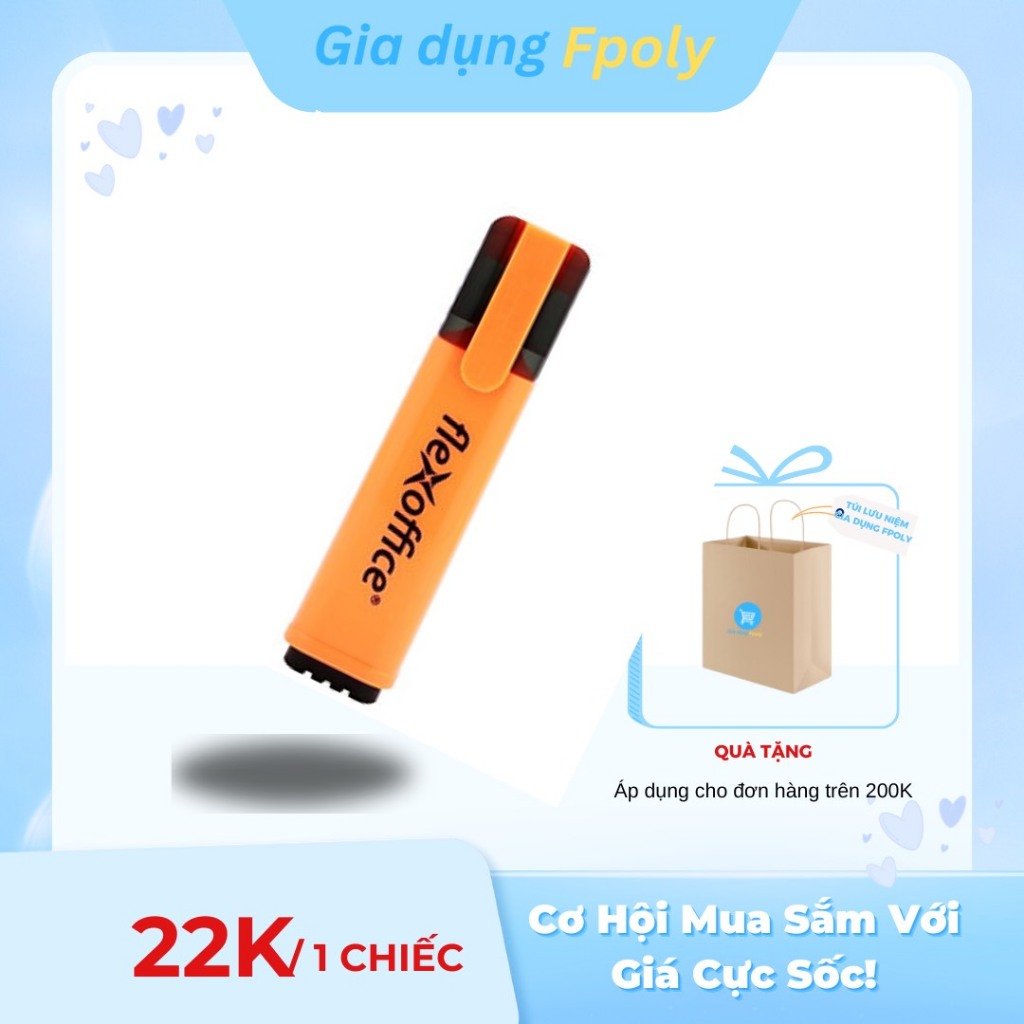 GIA DỤNG FPOLY - Bút Nhớ Flexoffice HL02 Giadungfpoly Nhiều Màu Sắc