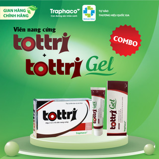 Combo Tottri Traphaco Giảm Đau Rát , Giảm Sưng , Co Búi Trĩ Giảm Chảy Máu Tác Dụng Nhanh Mạnh