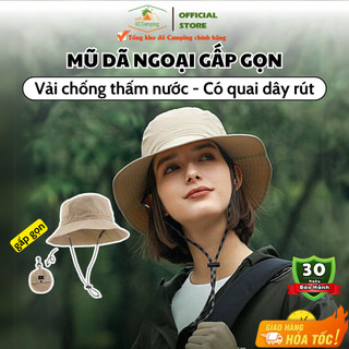 Mũ Tai Bèo Dã Ngoại Leo Núi Chất Vải Cotton Mềm Siêu Êm, Mũ Đội Chống Nắng Leo Núi, Câu Cá, Trekking