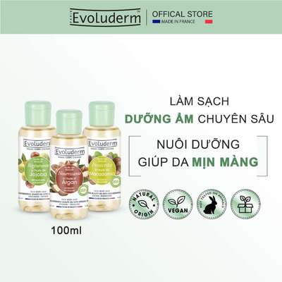 Sữa Tắm Không Sulfate Evoluderm shower nuôi dưỡng da mịn màng 100ml (đa dạng mùi hương)