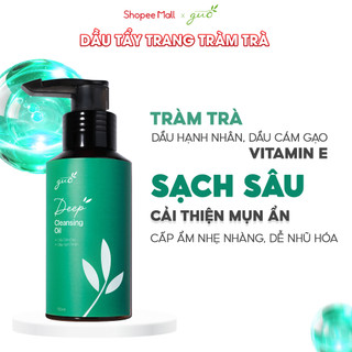 Dầu Rửa Mặt Tẩy Trang Tràm Trà GUO - Deep Cleansing Oil 100ml