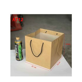Combo 100 Túi giấy kraft KT12 (KT: 18 x 22 x 16)