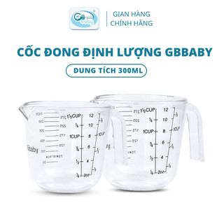 Cốc chia ml, ca đong định lượng Gbbaby 300ml có vạch chia