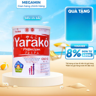 Sữa bột tăng chiều cao yarako premium cao iq giúp cho trẻ phát triển chiều cao và tăng cân hộp 400g
