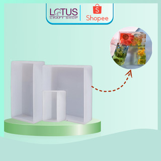 Khuôn Silicon Khối Chữ Nhật Làm Handmade