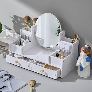Kệ đựng mỹ phẩm Tủ đựng đồ trang sức KM14 chất liệu bền đẹp sang trọng phù hợp mọi không gian trang điểm