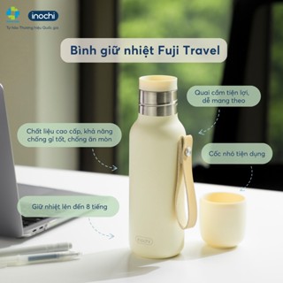 Bình Giữ Nhiệt Fuji Travel 500ml: Thép Không Gỉ, Giữ Nhiệt Tốt, Thiết Kế Tiện Lợi, Sang Trọng