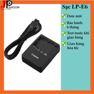 1 SẠC PIN CANON LP-E6 (LC-E6E), SẠC DÂY