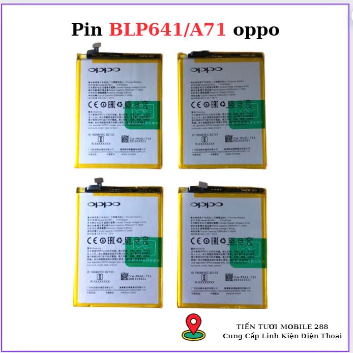 Pin oppo A71/BLP641,thay thế