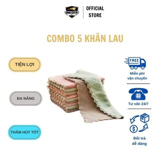Khăn đa năng combo 5 - cực mịn và thấm nước