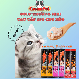 Súp thưởng Mixi cao cấp dành cho Mèo thanh 15g