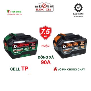 Pin dekton m21- b7500plus dung lượng 7.5ah chân pin phổ thông makita
