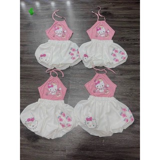🌵🌵Set áo yếm kitty + quần bí in kitty pc