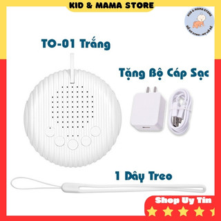 Máy tạo tiếng ồn trắng Q3 ru bé ngủ ngon giấc, máy tiếng ồn trắng cho bé sử dụng 23h Kid Mana