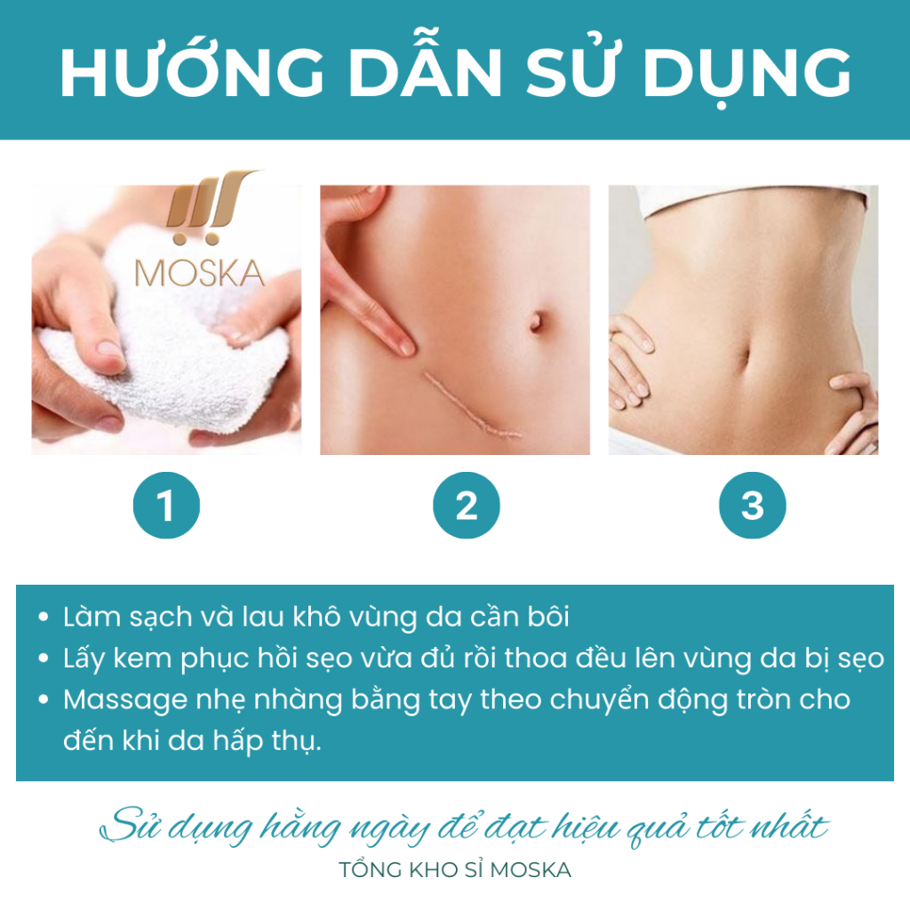 Kem Phục Hồi Sẹo, Ngăn Ngừa Hình Thành Sẹo, Giảm sẹo, Giảm sắc tố da, Phục Hồi Sẹo Công Thức Nhật Bản 30g| Moska Shop