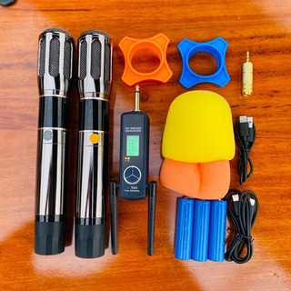 Micro karaoke không dây đa năng cao cấp. sử dụng cho tất loại loa kéo, vang, amply