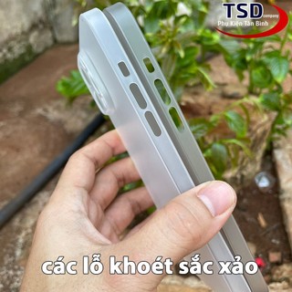 Combo 2 Ốp Lưng Trong Nhám Unibody iPhone 13 Pro Max Siêu Mỏng