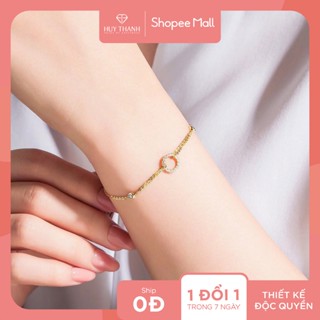  Lắc Tay Nữ Vàng Tây LLF325 Huy Thanh Jewelry 