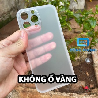 Combo 2 Ốp Lưng Trong Nhám Unibody iPhone 13 Pro Max Siêu Mỏng